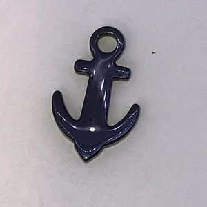 Hematite Anchor Pendant